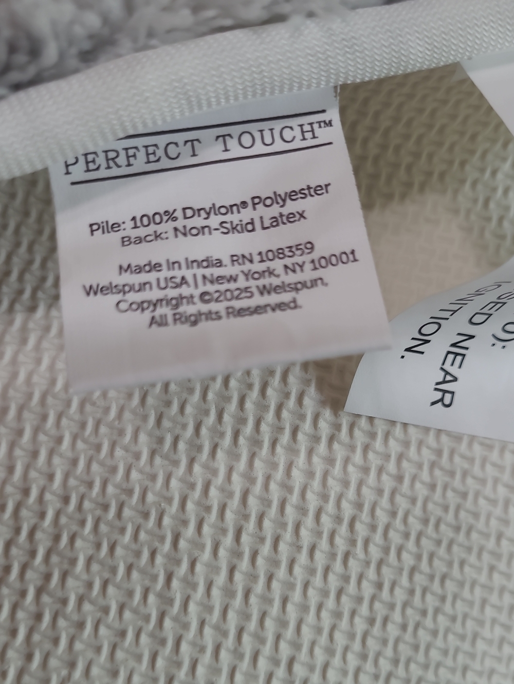 Perfect Touch Marble Bath Rug Set - Picture 7 of 9